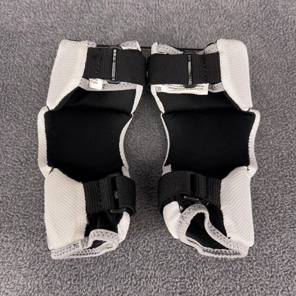 Warrior Rabil Next Lacrosse Arm Guards Youth Black White Protective Pads Sports - Picture 3 of 9